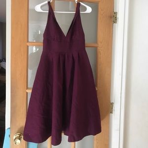 J crew purple dress